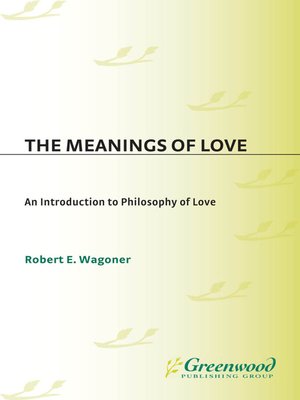 cover image of The Meanings of Love
